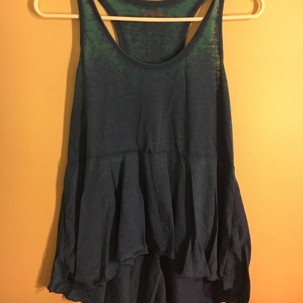 Mudd Layered Tye Dye Tank Top